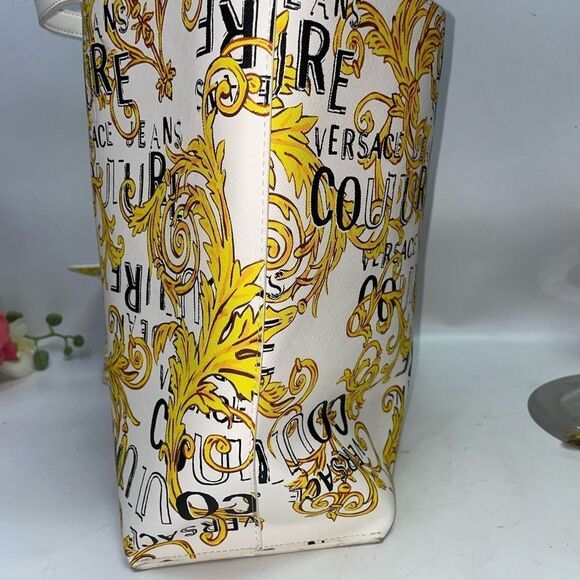 Versace Couture Jeans Tote & Pouch - Picture 4 of 12